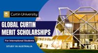 Global Curtin Merit Scholarships for International Student in Australia.