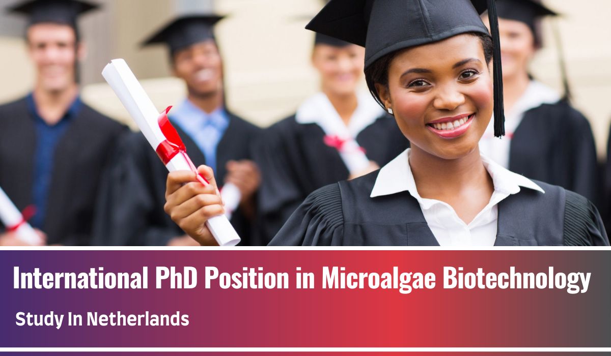 International PhD Position in Microalgae Biotechnology, Netherlands