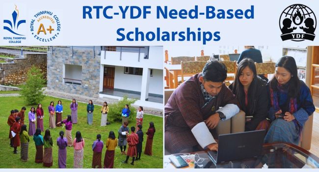 RTC-YDF Need-Based Scholarship in Bhutan