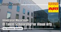 Universität Mozarteum Ö1 Talent Scholarship for Visual Arts in Austria.