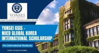 Yonsei GSIS - NIIED Global Korea International Scholarship Program in South Korea,