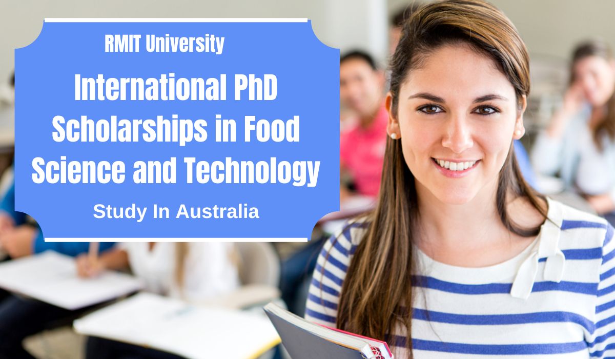 phd scholarship in food science and technology 2022